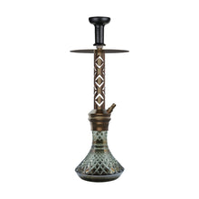 Load image into Gallery viewer, COCOYAYA Jade Series Valeriya Hookah Coffee (Design 2 Cut Glass Base)(with bag)