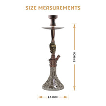 Load image into Gallery viewer, COCOYAYA Bohemian Series Terminator Hookah Coffee (Grey Base)(With Bag)