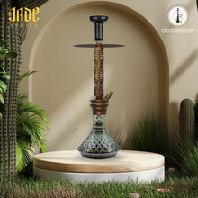 Load image into Gallery viewer, COCOYAYA Jade Series Valeriya Hookah Coffee (Design 1 Cut Glass Base)(with bag)