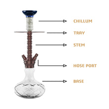 Load image into Gallery viewer, COCOYAYA Conquer Series Suzie Hookah Coffee (Transparent Base)(with bag)
