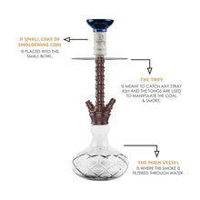 Load image into Gallery viewer, COCOYAYA Conquer Series Suzie Hookah Coffee (Transparent Base)(with bag)