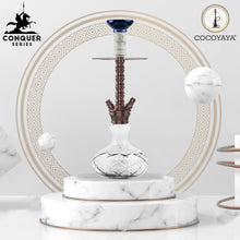 Load image into Gallery viewer, COCOYAYA Conquer Series Suzie Hookah Coffee (Transparent Base)(with bag)