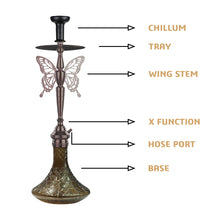 Load image into Gallery viewer, COCOYAY Angel Series Betty Hookah Coffee (Grey Base)(with bag)