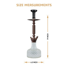 Load image into Gallery viewer, COCOYAYA Prince Series Big Valencia Hookah Coffee (Transparent Base) (With Bag)