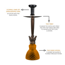 Load image into Gallery viewer, COCOYAYA Prince Series Dino Hookah Coffee (Amber Base)(With Bag)