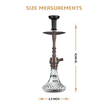 Load image into Gallery viewer, COCOYAYA Jade Series Shisha Cut Glass Base Tokyo Hookah Coffee(with bag)