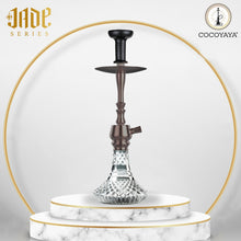 Load image into Gallery viewer, COCOYAYA Jade Series Shisha Cut Glass Base Tokyo Hookah Coffee(with bag)