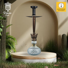 Load image into Gallery viewer, COCOYAYA Prince Series Dino Hookah Coffee (Cut Glass Base) (With Bag)