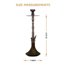 Load image into Gallery viewer, COCOYAYA King Series Carlos Hookah Coffee ( Dark Grey Base)(with bag)