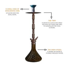 Load image into Gallery viewer, COCOYAYA King Series Brando Hookah Coffee ( Dark Grey Base )(with big)