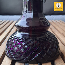 Load image into Gallery viewer, COCOYAYA Congo Series Iron man Hookah Golden ( Dark Purple Base ) With Bag