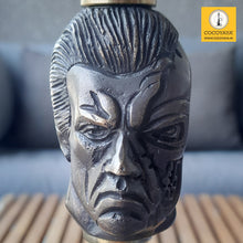 Load image into Gallery viewer, COCOYAYA Congo Series Terminator Hookah Golden (Black Base)