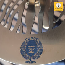 Load image into Gallery viewer, COCOYAYA Congo Series Terminator Hookah Golden (Black Base)