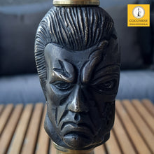 Load image into Gallery viewer, COCOYAYA Congo Series Terminator Hookah Golden (Dark Green Base)