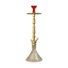 Load image into Gallery viewer, COCOYAYA King Series Dario Hookah Golden (With Bag)