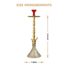Load image into Gallery viewer, COCOYAYA King Series Dario Hookah Golden (With Bag)