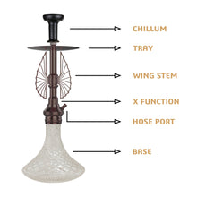 Load image into Gallery viewer, COCOYAY Angel Series Draco Hookah Coffee (Transparent Base)(with bag)