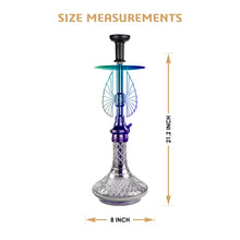 Load image into Gallery viewer, Angel Series Draco Hookah 26 Inch Rainbow(with bag)