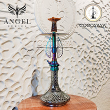 Load image into Gallery viewer, Angel Series Draco Hookah 26 Inch Rainbow(with bag)