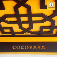 Load image into Gallery viewer, COCOYAYA Cube Hookah Golden with LED Black Yellow Box