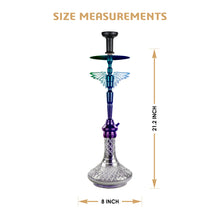 Load image into Gallery viewer, COCOYAYA Angel Series Falcon Hookah Rainbow(with bag)