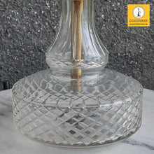 Load image into Gallery viewer, COCOYAYA Ferro Series Crucio Hookah Golden (Transparent Base) With Bag