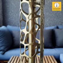Load image into Gallery viewer, COCOYAYA Ferro Series Almavi Hookah Golden ( Amber Base ) With Bag