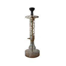 Load image into Gallery viewer, COCOYAYA Ferro Series Almavi Hookah Golden (Cut Glass Base) With Bag