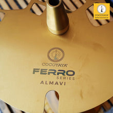 Load image into Gallery viewer, COCOYAYA Ferro Series Almavi Hookah Golden ( Transparent Base ) With Bag