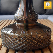 Load image into Gallery viewer, COCOYAYA Ferro Series Crucio Hookah Rainbow ( Dark Grey Base ) With Bag