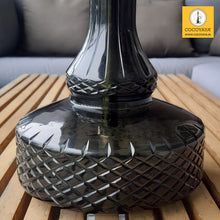 Load image into Gallery viewer, COCOYAYA Ferro Series Vivanta Hookah Golden ( Dark Green Base ) With Bag