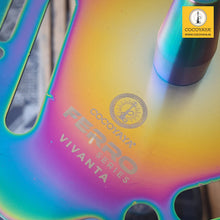 Load image into Gallery viewer, COCOYAYA Ferro Series Vivanta Hookah Rainbow ( Dark Green Base ) With Bag