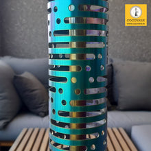 Load image into Gallery viewer, COCOYAYA Ferro Series Vivanta Hookah Rainbow ( Transparent Base ) With Bag