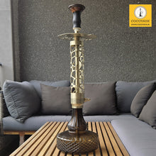 Load image into Gallery viewer, COCOYAYA Ferro Series Almavi Hookah Chamagne (Grey Base) (with bag)