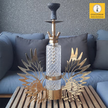 Load image into Gallery viewer, COCOYAYA Fly Series Eagle Fly Hookah Golden (Transparent Base)