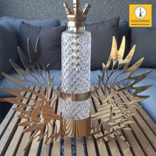 Load image into Gallery viewer, COCOYAYA Fly Series Eagle Fly Hookah Golden (Transparent Base)