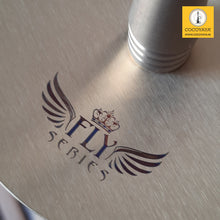 Load image into Gallery viewer, COCOYAYA Fly Series Eagle Fly Hookah Golden (Transparent Base)