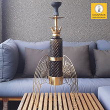 Load image into Gallery viewer, COCOYAYA Fly Series Vulchar Fly Hookah Golden (Dark Grey Base )