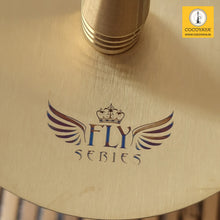 Load image into Gallery viewer, COCOYAYA Fly Series Vulchar Fly Hookah Golden (Dark Grey Base )