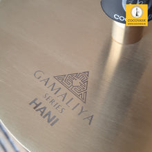 Load image into Gallery viewer, COCOYAYA Gamaliya Series Hani Hookah Golden (Green Base) With Bag