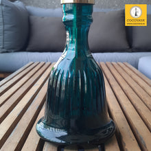 Load image into Gallery viewer, COCOYAYA Gamaliya Series Khanel Khalili Hookah Golden ( Turquoise Base ) With Bag