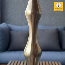 Load image into Gallery viewer, COCOYAYA Gamaliya Series Khanel Khalili Hookah Golden ( Turquoise Base ) With Bag