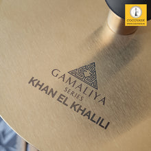 Load image into Gallery viewer, COCOYAYA Gamaliya Series Khanel Khalili Hookah Golden ( Turquoise Base ) With Bag