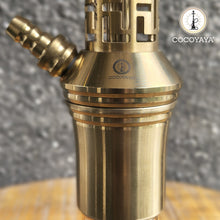 Load image into Gallery viewer, COCOYAYA Gambini Hookah Golden (Peach Base) With Bag