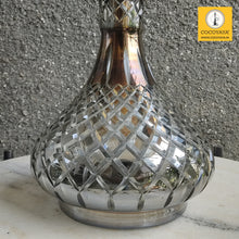 Load image into Gallery viewer, COCOYAYA Ottoman Series Ghazi Hookah Black Golden (Cut Glass Base)(With Bag)