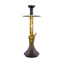 Load image into Gallery viewer, COCOYAYA Jade Series Valeriya Hookah Golden (Design 3 Green Base)(with bag)