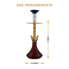 Load image into Gallery viewer, COCOYAYA Conquer Series Niko Hookah Golden (Purple Base)(with bag)