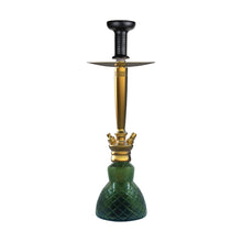 Load image into Gallery viewer, COCOYAYA Prince Series Dino Hookah Golden (Dark Green Base)(With Bag)