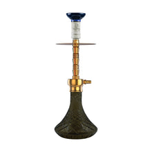 Load image into Gallery viewer, COCOYAYA Conquer Series Niko Hookah Golden (Grey Base)(with bag)