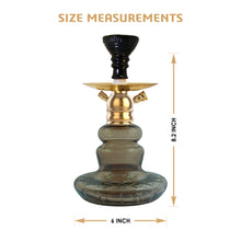 Load image into Gallery viewer, COCOYAYA X Series Hookah X4 Golden ( Dark Grey Base)